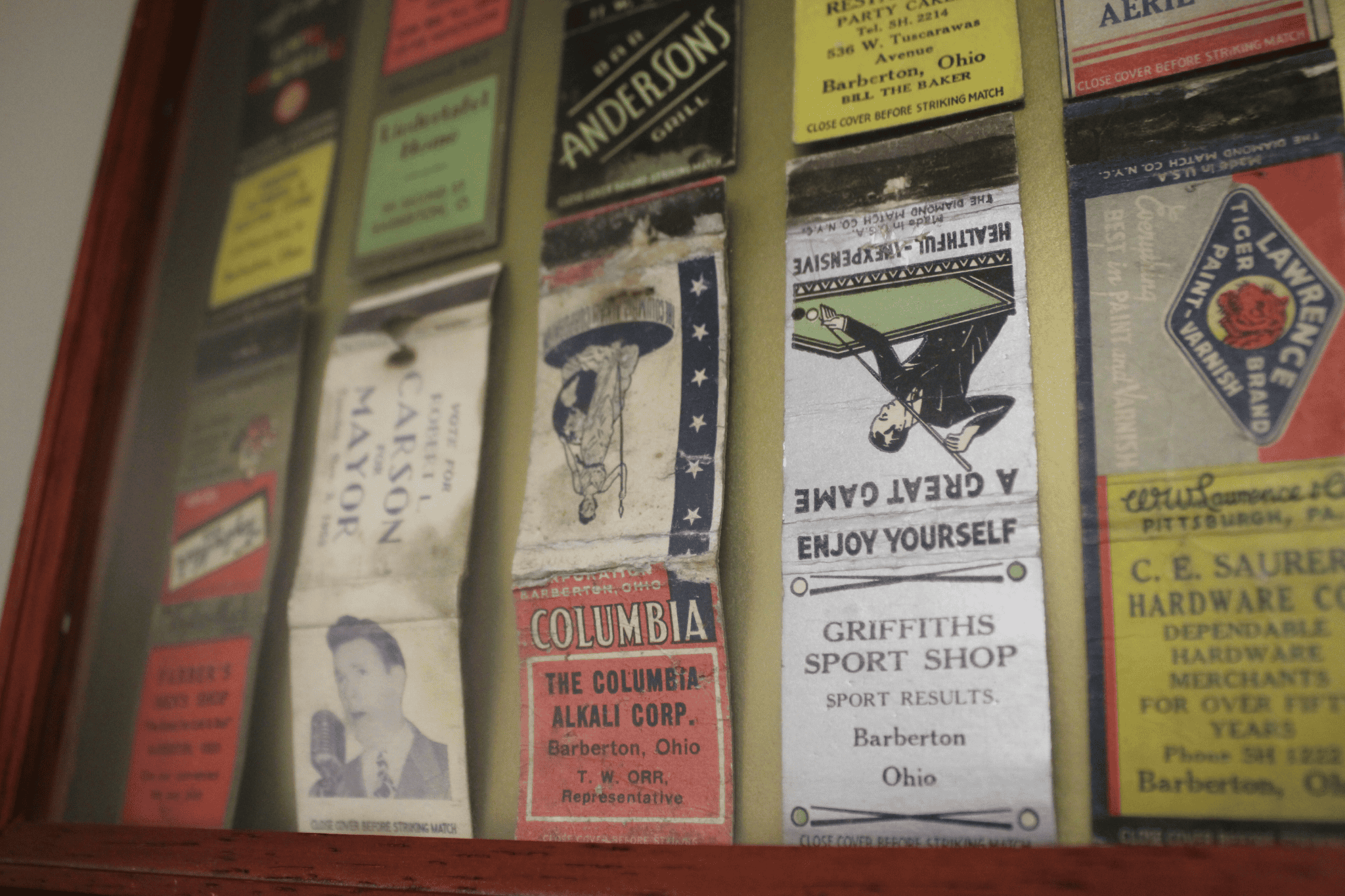 Matchboxes from Barberton