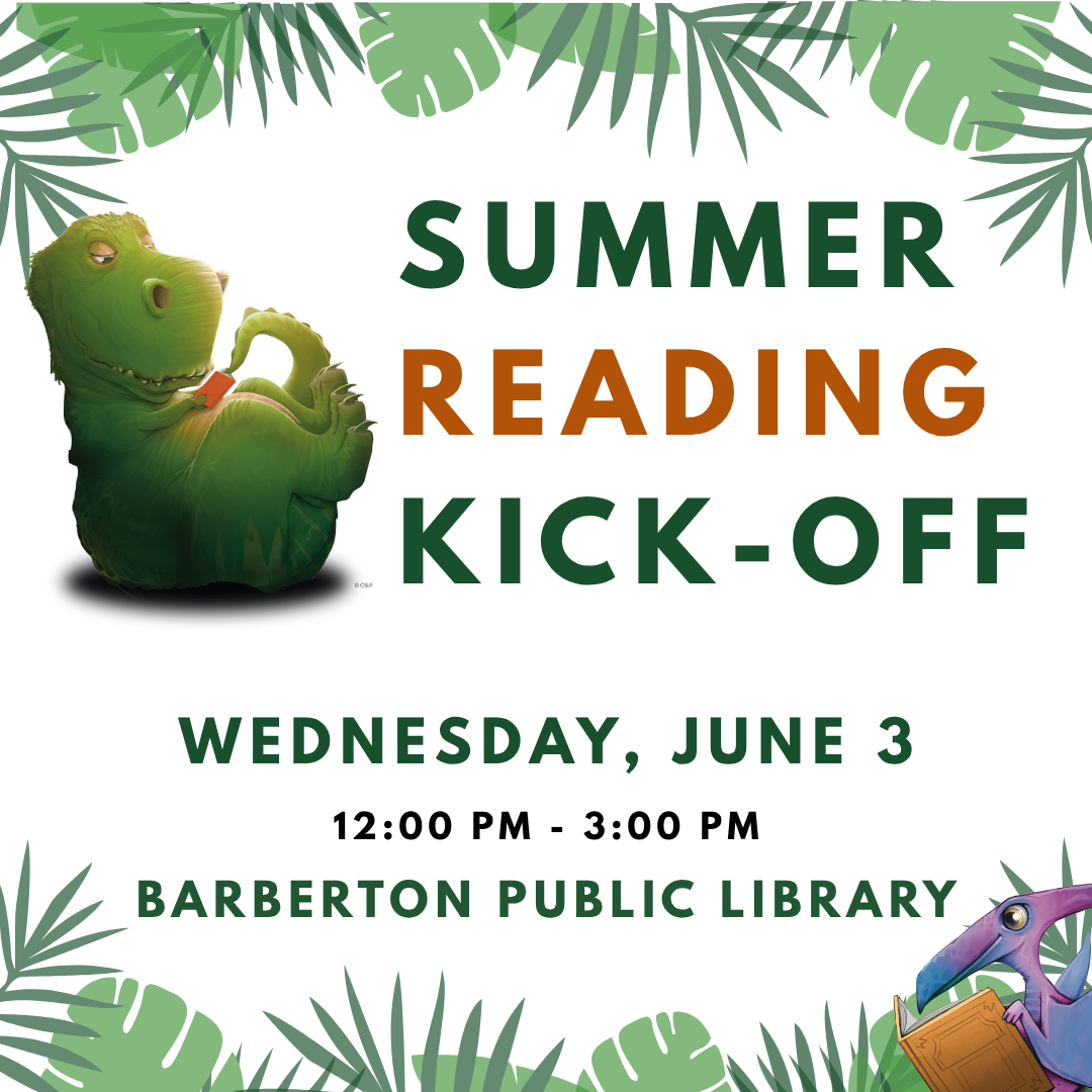 Summer Reading Kick- Off Wednesday June 3
