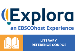 EBSCOhost Logo with text that reads Literary Reference Source