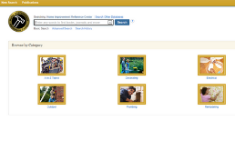 Home Improvement Reference Center homepage
