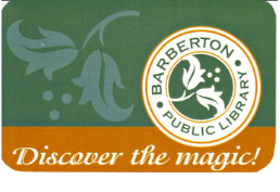 Barberton Public Library library card