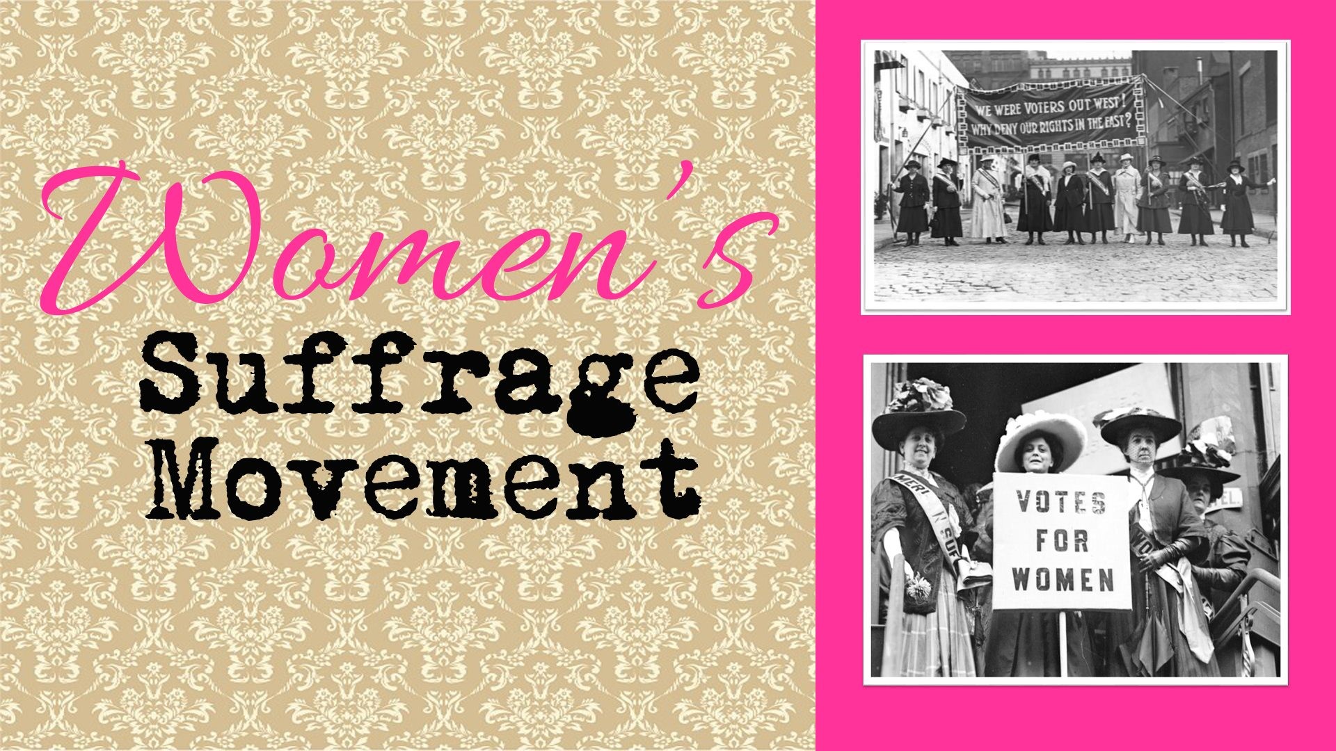 Women's suffrage