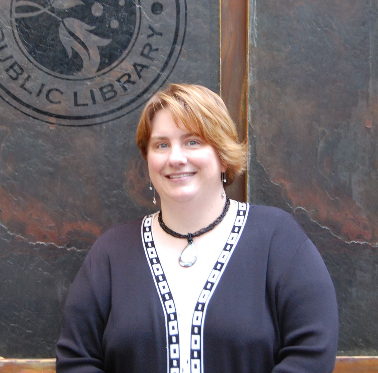 Reference and Local History Librarian Sarah Hays