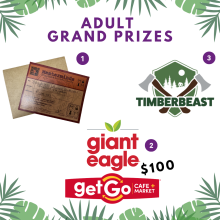 Adult Grand Prizes